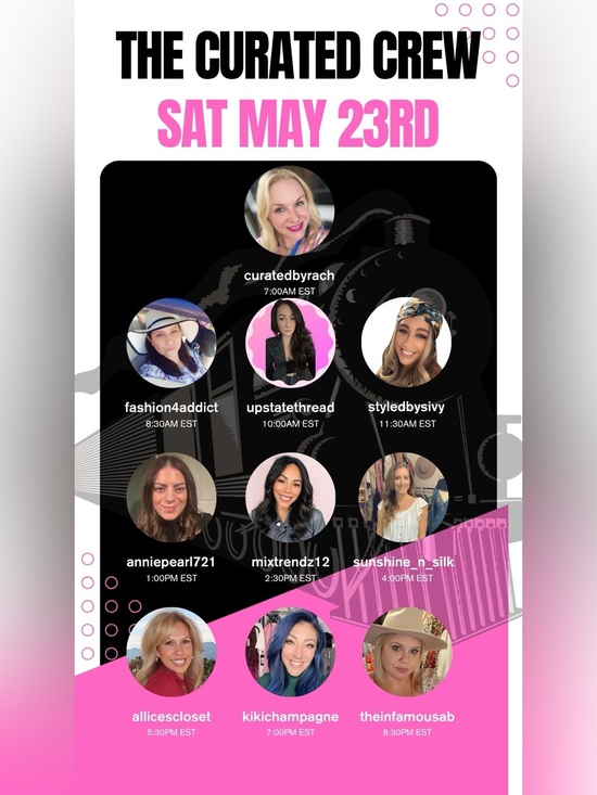 Dresses & Skirts - The Curated Crew Raid Train 5/23 Notification Flyer